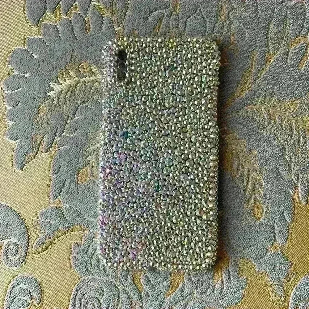 Rhinestone Gem AB iPhone X Case
